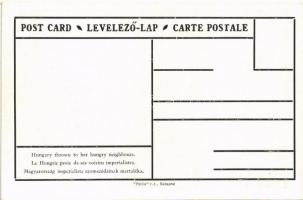 Magyarország imperialista szomszédainak martaléka / Hungary thrown to her hungry neighbours. Hungari...