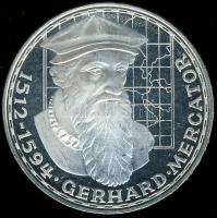 NSZK 1969. 5M Ag "Mercator" T:PP