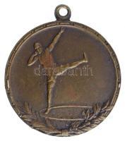 ~1930. "Rákospalotai Wágner M. Gimnázium Sportköre" kétoldalas Br sportérem füllel (35mm) ...