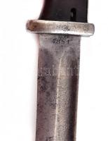 Mauser K98 bajonett II. világháborús, német. Gyártói jelzés nélkül. / Mauser K98 bayonet World War I...