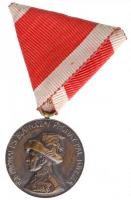1921-1929. Lajtabánsági Emlékérem (Prónay kitüntetés), nem saját mellszalaggal, hátoldalán vésett 43 sorszámmal (43mm) T:2 R! / Hungary 1921-1929. Commemorative Medal of Lajtabánság (Prónay decoration) with not its own ribbon, and with engraved 43 number in reverse (35mm) C:XF R!