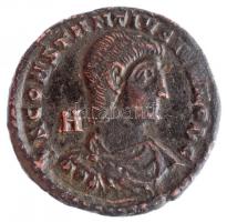 Római Birodalom / Siscia / Constantius Gallus caesarként 351. Maiorina AE (5,08g) T:2,2- / Roman Empire / Siscia / Constantius Gallus as Caesar 351. Maiorina AE DN CONSTANTIVS IVN NOB C - A / HOC SIG-NO VICTOR [ERIS] - III - BSIS[crescent] (5,08g) C:XF,VF RIC VIII 306.