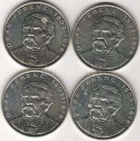 1994 200Ft Deák ezüst 4db T:1 ezüstáron!!