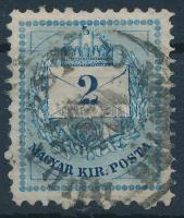 1881 2kr 11 1/2 : 13 : 11 1/2 : 11 1/2 vegyes fogazással / mixed perforation