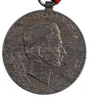 1918. "Sebesültek Érme" cink kitüntetés első sebesülés után járó mellszalaggal, szalagon &...