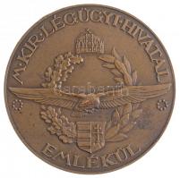 1936. "M. Kir. Légügyi Hivatal - Emlékül" egyoldalas Br emlékérem hátoldalán gravírozással "Balaton 1936.IX.4-8." (43,92g/50,5mm) T:1- ph. / Hungary 1936. "Hungarian Royal Aviation Office - Souvenir" one-sided Br medallion with engraving on the back "Balaton 1936.IX.4-8." (43,92g/50,5mm) C:AU edge error