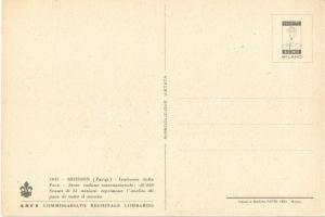 1947 Moisson (Parigi), Cserkész Világ Jamboree. Olasz kiadás / Scout Jamboree. ASCI Commissariato Re...