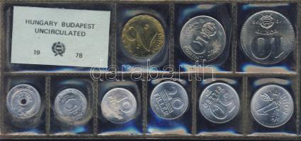 1978. 2f-10Ft 9klf db, szettben T:1