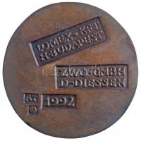 Asszonyi Tamás (1942-) 1992. "Pax Vobiscvm / Lomex Kft. H-Budapest - Zwo GMBH D-Diesen - 1992&q...