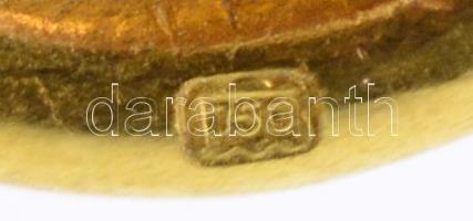 1870-1918. "Ferenc József-rend nagykeresztje" karikán jelzett Au kitüntetés vállszalaggal,...