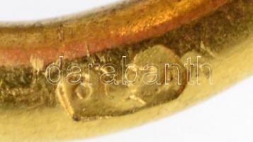 1870-1918. "Ferenc József-rend nagykeresztje" karikán jelzett Au kitüntetés vállszalaggal,...