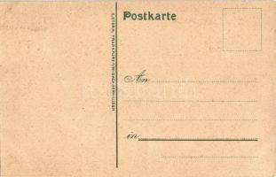 Gruss von der Musterung: Jäger, Schützen u. Maschinengewehr-Abteil / German military art postcard. A...