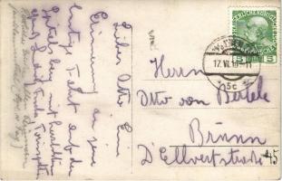 1910 Wien, Vienna, Bécs; Osztrák-magyar katonák hatosfogatban / K.u.K. (Austro-Hungarian) military s...