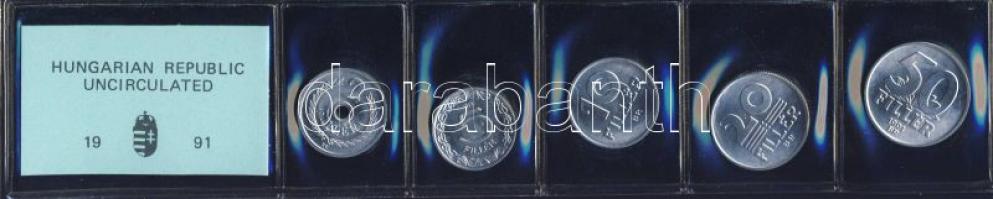 1991. 2f-50f 5klf db, szettben T:1