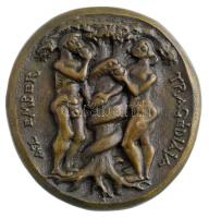 Madarassy Walter (1909-1994) DN "Madách Imre 1823-1864 / Az Ember Tragédiája" öntött Br pl...