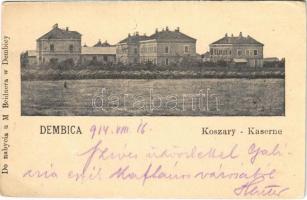 1914 Debica, Dembica; Koszary / Kaserne / K.u.K. military barracks (EB)