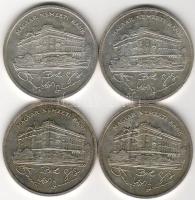1992 200Ft MNB 4db ezüst T:1 Ezüstáron kikiáltva!!