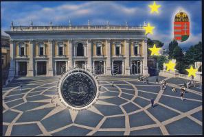 2007. 50Ft "Római Szerződés" elsőnapi veret számozott emléklapon T:1 Csak 12000db!