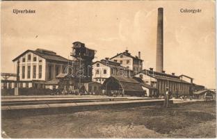 Újverbász, Verbász, Novi Vrbas; Cukorgyár. Kiadja Reich és Friedmann / sugar factory (EK)