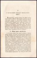 1832 A Magyar Tudós Társaság igazgatóságának jelentése a társaság 1831beli munkálódásairól 's p...