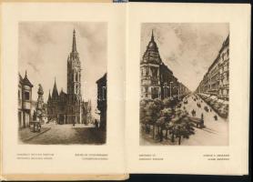 1910 Budapest Emlékalbum. Bp., Rigler József Ede-ny., 12 t. A borító belsején Rigler Rt. címkéjével....