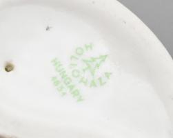 Hollóházi porcelán sirály, kézzel festett, jelzett, hibátlan. 15x7,5 cm
