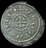 Salamon 1063-74. Denár Ag ÉH.8 T:3 peremkitöréssel, kis patina