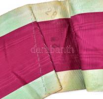 A Szent István rend szalagja melyet állítólag I. Ferenc József császár viselt egy hadgyakorlat során...