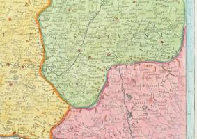 Magyarország, Erdély, Szalvónia, Horvátország színezett, rézmetszetű térképe. Royaume de Hongrie, Pr...