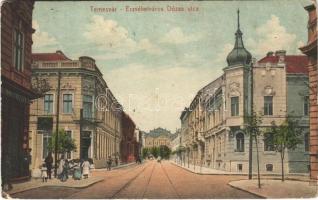 Temesvár, Timisoara; Erzsébetváros, Dózsa utca, üzlet / street view, shop (EK)
