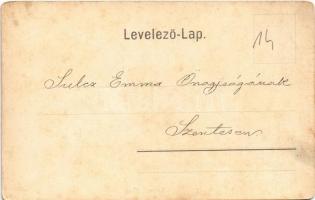 1900 Kolozsvár, Cluj; Református theológia, Népbank, Papp László üzlete. Dunky Fivérek cs. és kir. u...