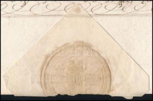 1711 Eleonóra Magdolna (1655-1720) magyar krályné I. Lipót császár feleségének autográf aláírással e...