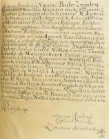 VÉDETT! 1770 Nemesi címeres levél, armális a felvidéki, Szepes vármegyei, Lőcséhez és Iglóhoz kötődő...