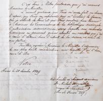 1849 dec. 20. Horváth Mihály  (1809-1878),  a Szemere-kormány vallás- és közoktatásügyi minisztere, ...