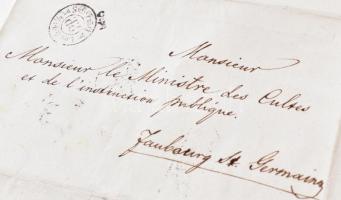 1849 dec. 20. Horváth Mihály  (1809-1878),  a Szemere-kormány vallás- és közoktatásügyi minisztere, ...