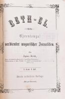 Reich, Ignaz: Beth-el. Ehrentempel verdienter ungarischer Israeliten. II. Band 1. 3. Heft. Pest, 186...