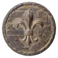 ~1930. Cserkészjelvény ezüstözött Br jelvény (30mm) T:2,2- / Hungary ~1930. Boys Scout badge silvered Br badge (30mm) C:XF,VF
