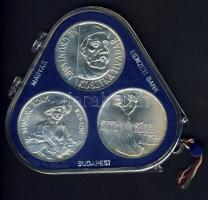 1977. 200Ft Ag 3klf db "Festők II. Mányoki, Rippl-Rónai, Csontváry" sor T:BU Eredeti plombált MNB plasztiktokban!