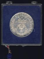1976. 200Ft Ag "II.Rákóczi Ferenc" T:BU Eredeti plombált MNB plasztiktokban!