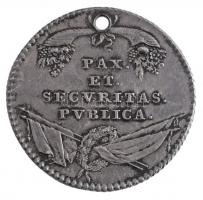 Ausztria 1790. "Osztrák-németalföldi Ezüst Katonai Kiváló Szolgálati Érem" Ag kitüntetés, mellszalag nélkül T:2 / Austria 1790. "Silver Military Medal of Merit for Soldiers in the Netherlands" Ag decoration without ribbon C:XF