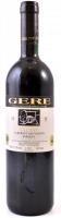1995 Gere Cabernet Sauvignon barrique. Bontatlan palack vörösbor, szakszerűen tárolt.