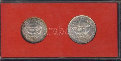 1969. 50Ft Ag + 100Ft Ag "Tanácsköztársaság" pár T:BU Eredeti plasztiktokban!