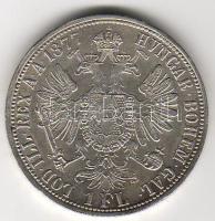 Ausztria 1877 1G ezüst T:1/2
