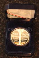 2000. 2x2000Ft Ag "Lórántffy Zsuzsanna.." T:PP Csak 3000-3000db! Díszdobozban, tanúsítvánnyal!