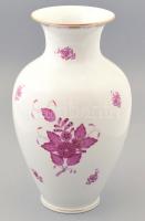 Herendi Apponyi mintás nagy méretű váza. Kézzel festett, jelzett, hibátlan 33 cm