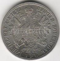 Ausztria 1873 1G ezüst T:2/3 R!