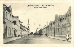1925 Óbecse, Stari Becej; utca / street view (EK)