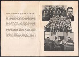 Képes melléklet a munkácsi zsidó  gimnázium évkönyvéhez 1939-40 tanév. 16p csak képek