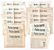 1869-1870 A Pester Journal 14 db száma