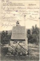 1906 Budapest XII. Jánoshegy, Erzsébet királyné emléktábla